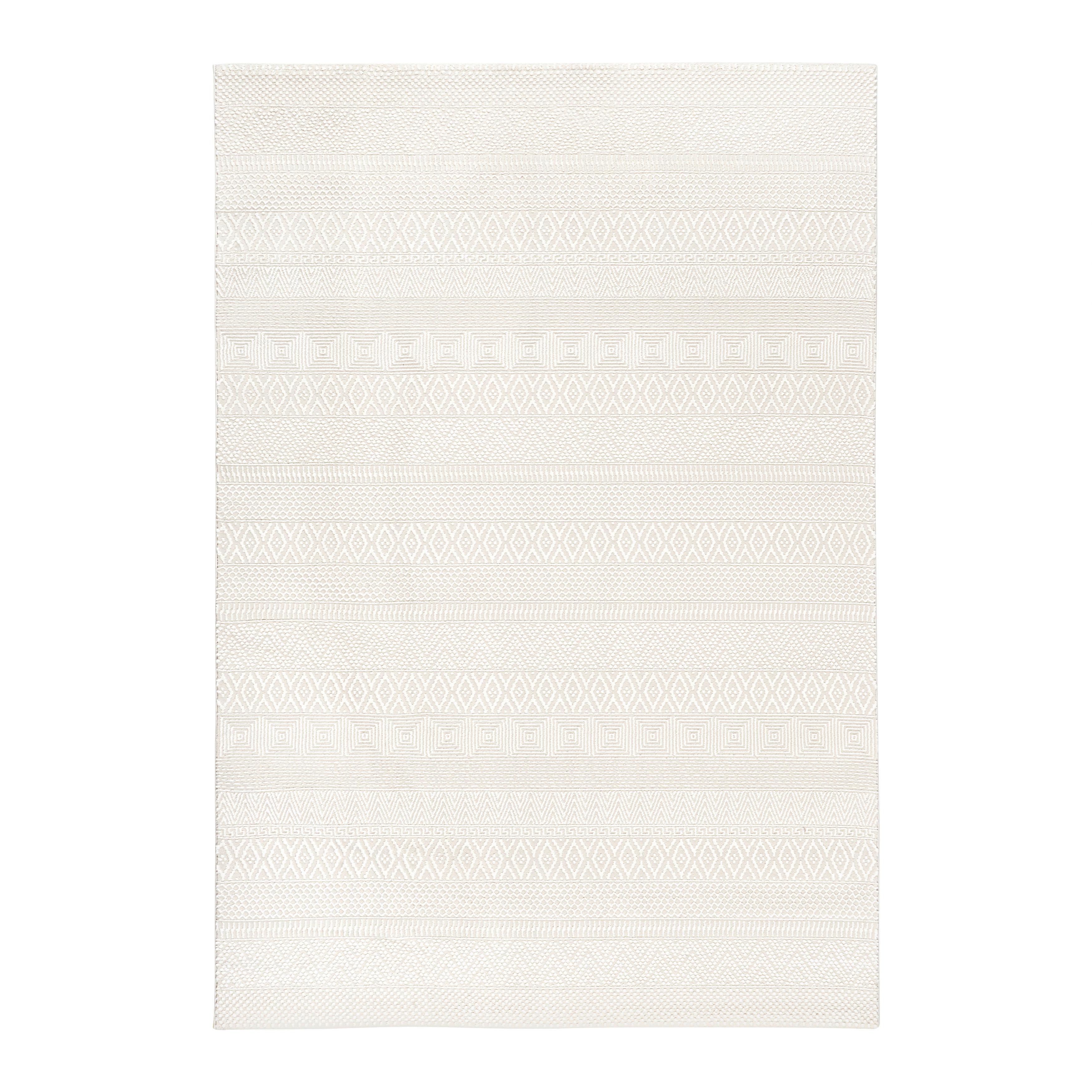 Tkana Preproga Sign - krem barve, Romantika, tekstil (120/170cm) - Mömax