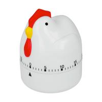 Konyhai Időmérő Kakas - fehér, Basics, műanyag (5,6/15,5/5,4cm) - Metaltex