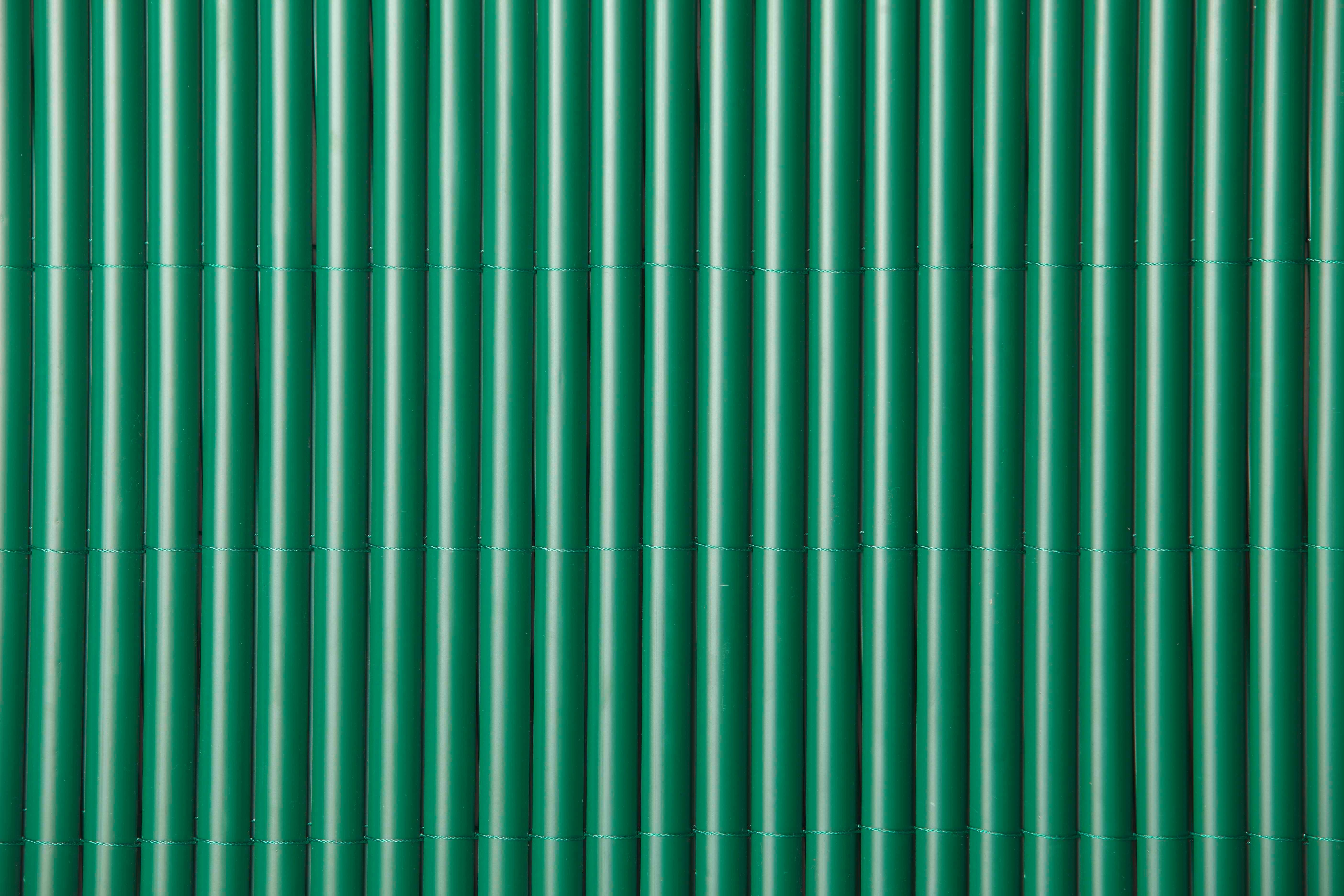 Sichtschutz ca. 500x90 cm Kunststoff Grün - Grün, MODERN, Kunststoff (500/90/0,5cm) - Gardenson