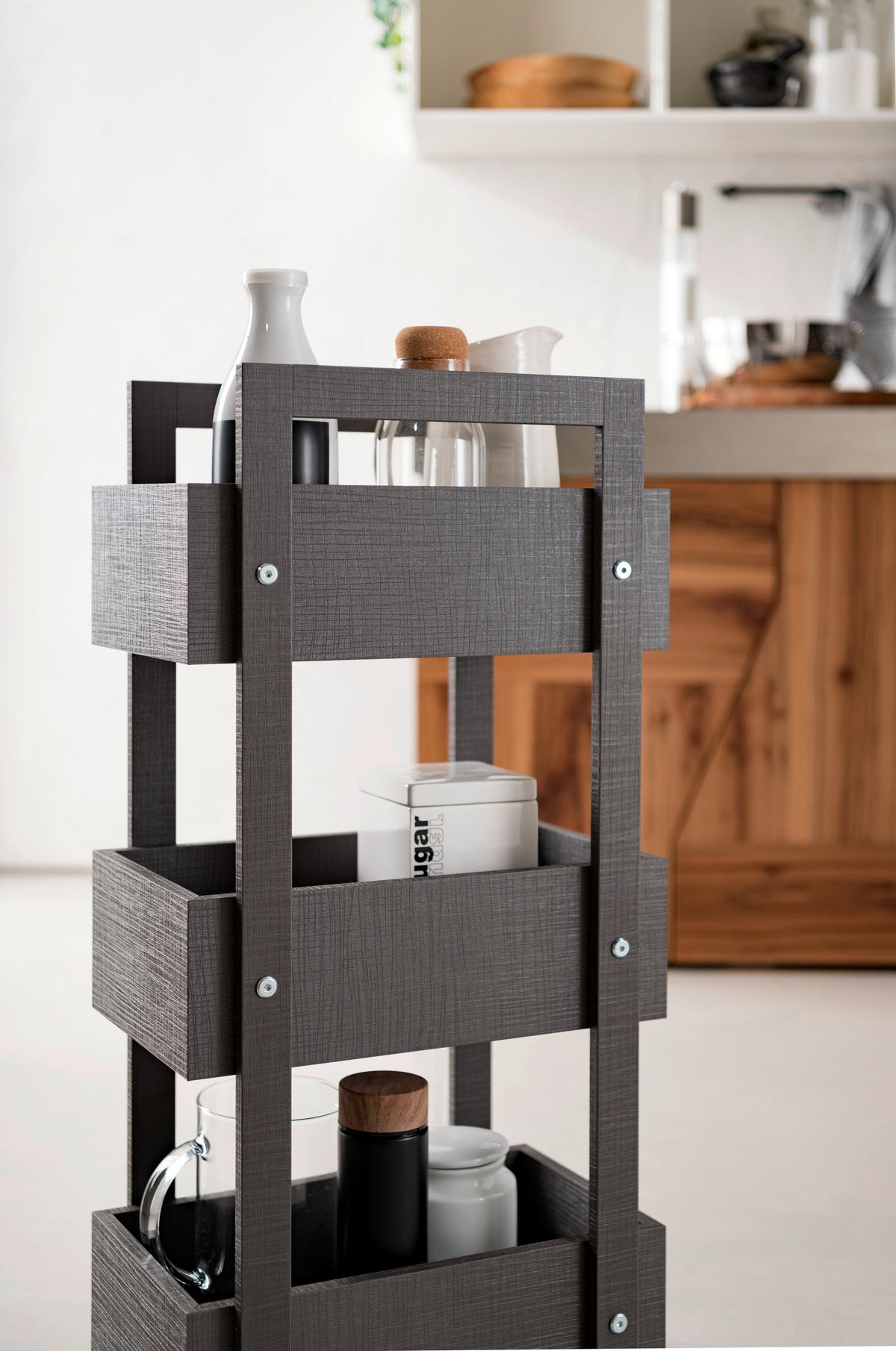 Standregal Trilogy Anthrazit - Anthrazit, MODERN, Holzwerkstoff (37/79/24cm) - Mömax