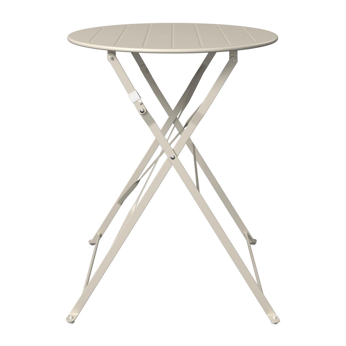 Balkonset Olga Beige - Beige, Basics, Metall - Mömax