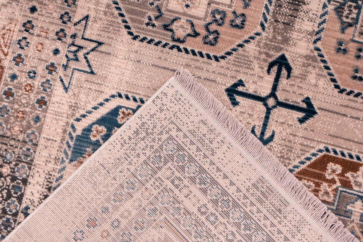 Vintage-teppich Tajvn-200-290 - Multicolor, Design, Textil (200/290cm) - Kayoom