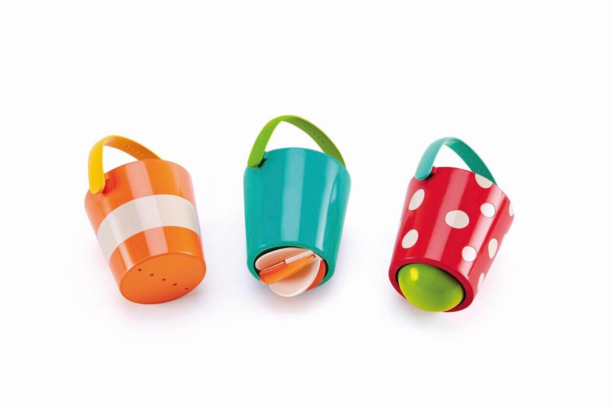 Fürdőjáték Hape - többszínű, Basics, műanyag (24,3/23,8/10,3cm) - Hape