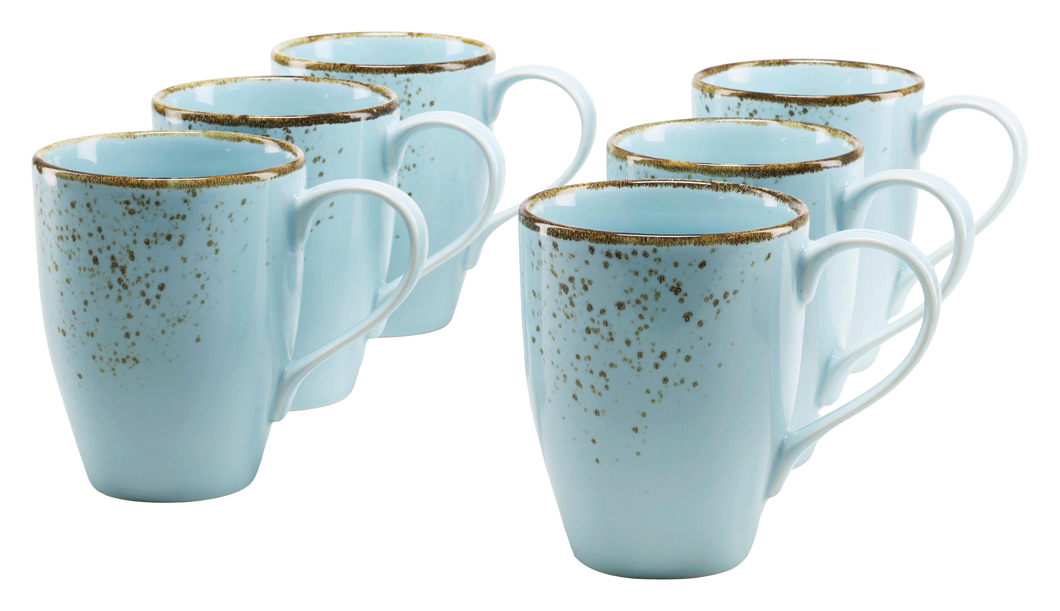 Kaffeebecherset 22068 Nature Collection - Pastellblau, Trend, Keramik (300ml) - Creatable