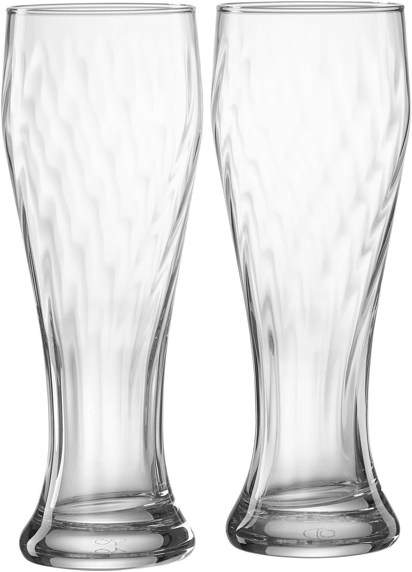 SZKLANKI DO PIWA PSZENICZNEGO 812817 - przejrzysty, Basics, szkło (500ml) - Ritzenhoff Breker
