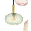 HÄNGLAMPA BUNTI - pink/grön, Modern, metall/glas (65/60/120cm)