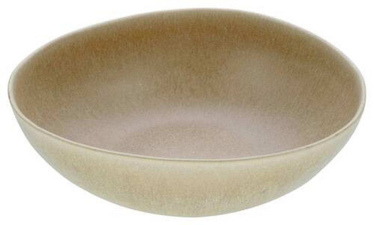 Salátástál Gourmet - M - bézs, Modern, kerámia (26,5/21/9cm) - Premium Living