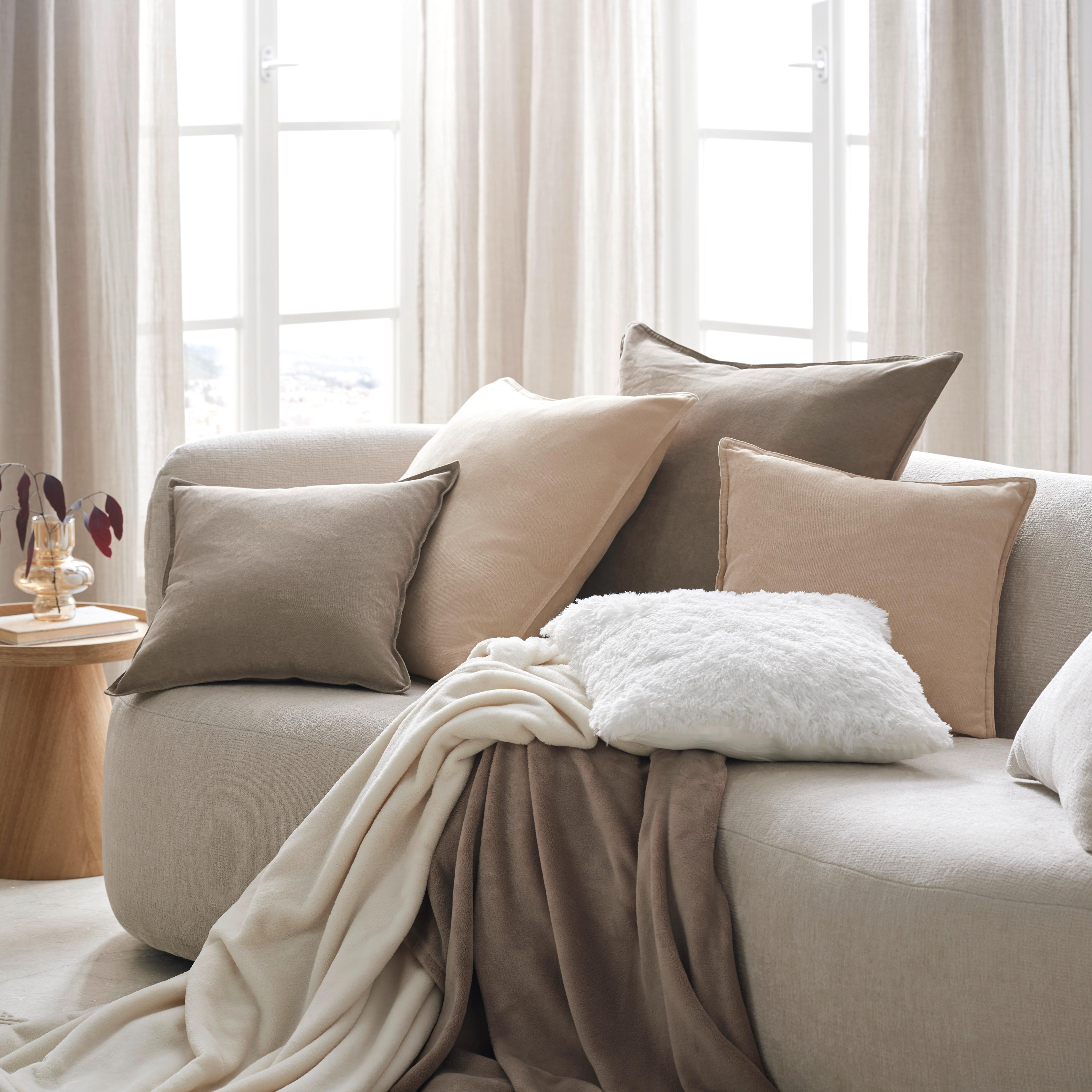 Kuscheldecke Kuschelix in Stein ca. 140x200cm - Grau, Textil (140/200cm) - Modern Living