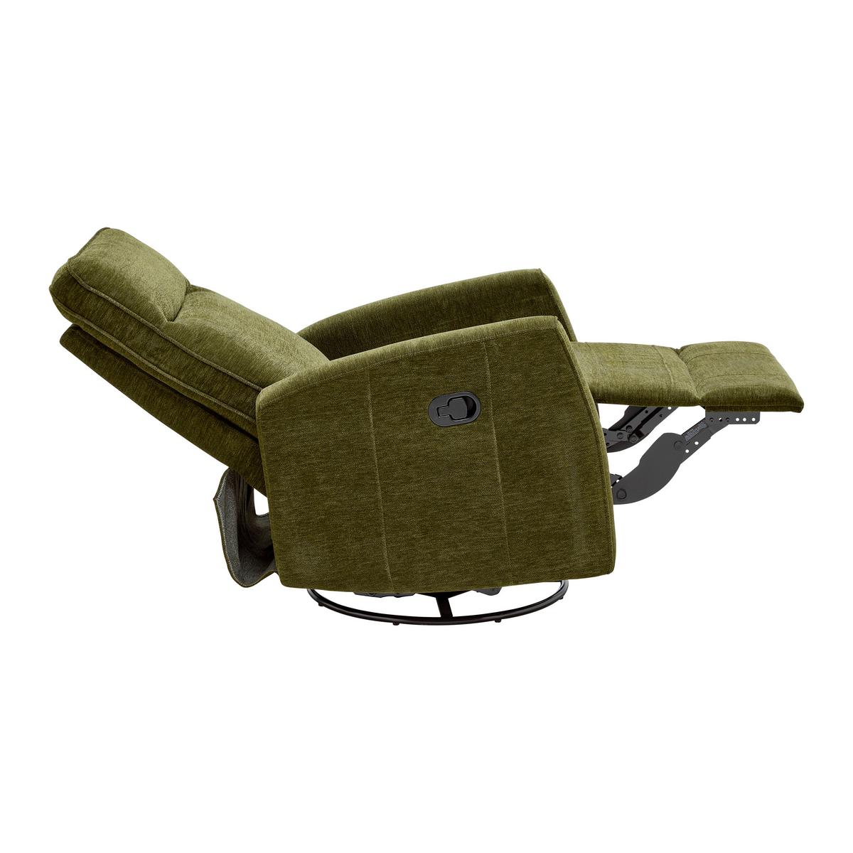 Relaxsessel Melinda Grün - Schwarz/Grün, KONVENTIONELL, Holz/Kunststoff (76/103/96cm) - Mömax