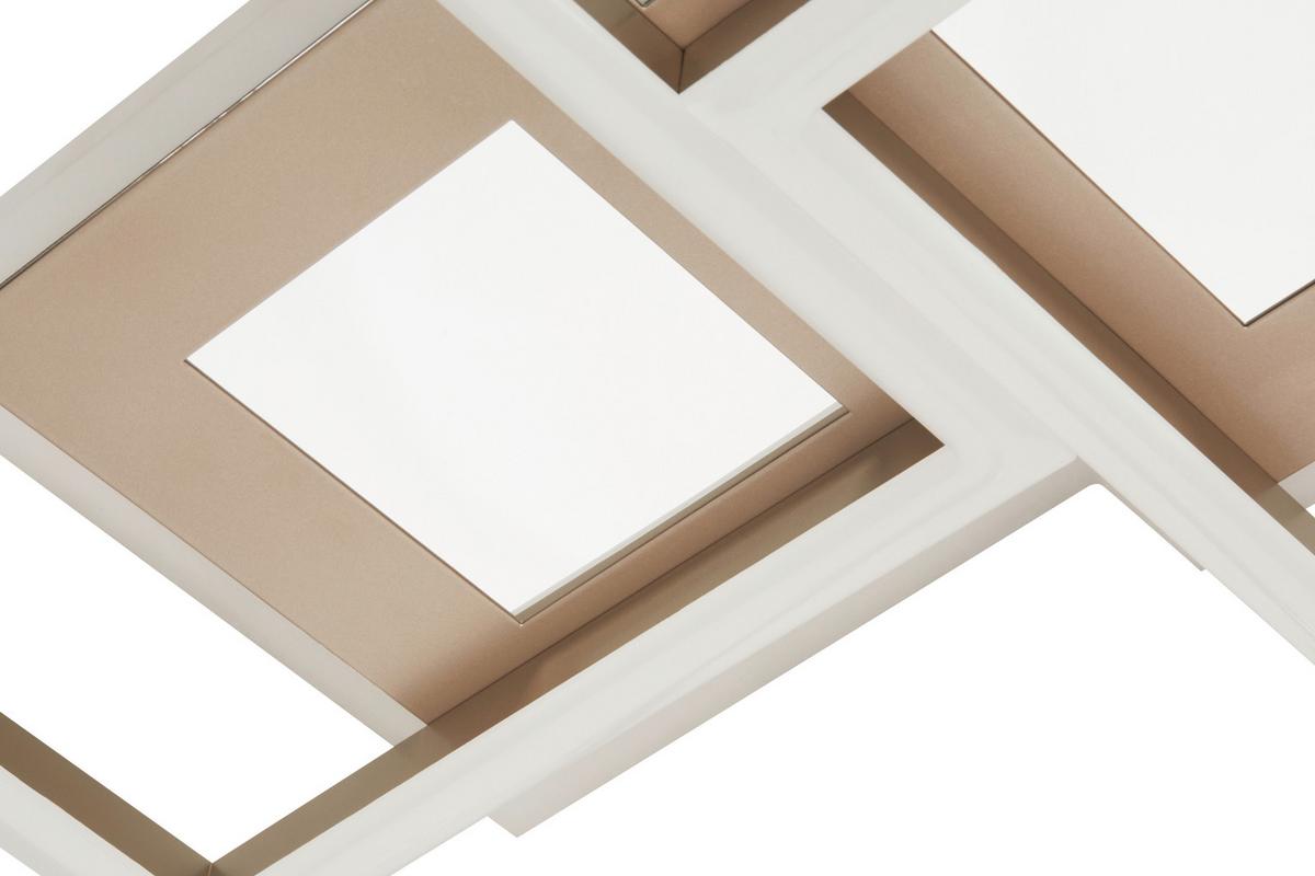 Stropna Led-svetilka Tuni - barve akacije, Moderno, kovina/umetna masa (58/34/5,5cm) - Mömax