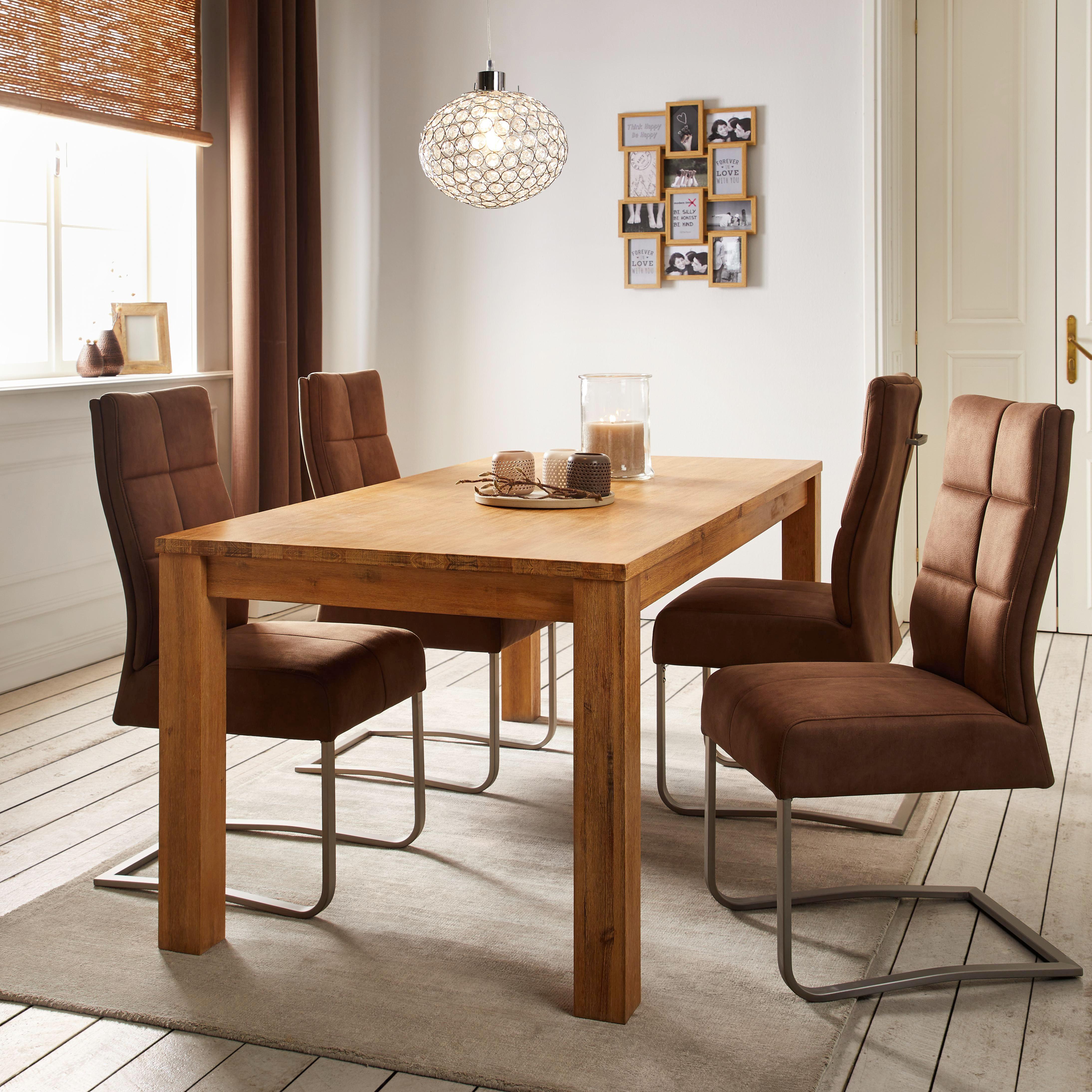 Esstisch aus Akazie Massiv online kaufen mömax