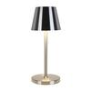 PORTABEL LAMPA MUSI - vit/nickelfärgad, Modern, metall/plast (12/30cm) - Mömax