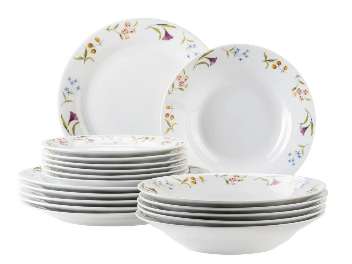 TAFELSERVICE 934135 TAFELSERVICE ZOSMA - Weiss, Basics, Keramik - Mäser