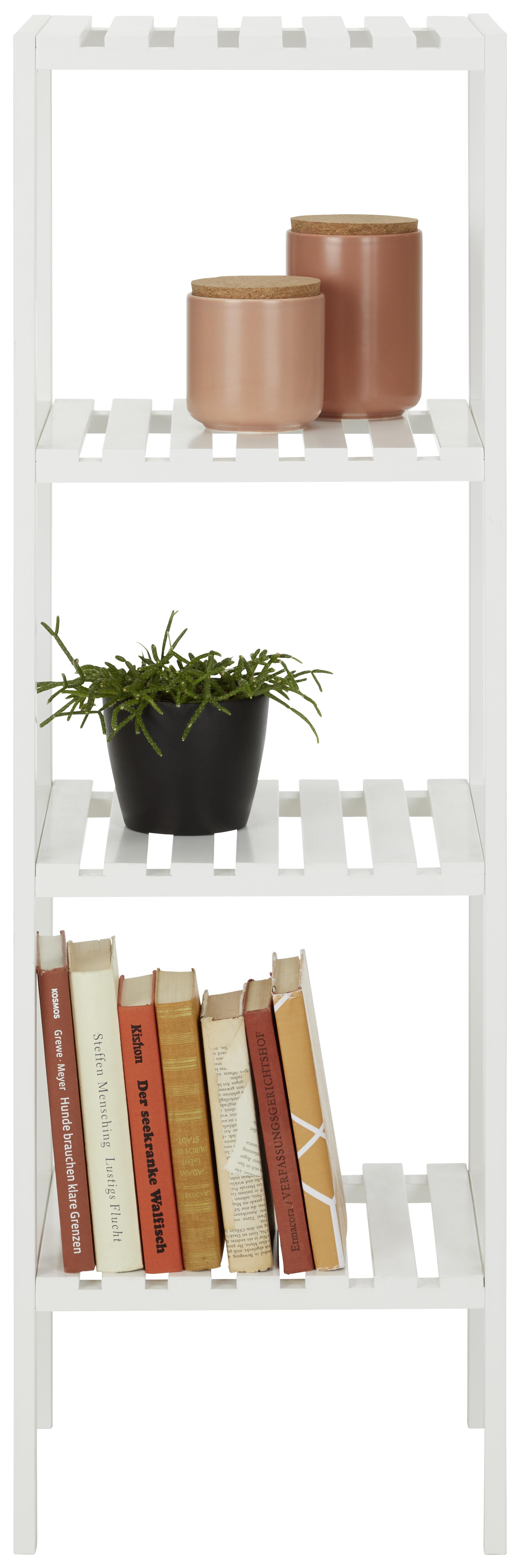 Regal in Weiss - Weiss, Modern, Holzwerkstoff (34/110/33cm) - Modern Living