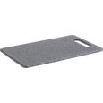 Schneidebrett Stone in Grau mit Griff - Grau, Kunststoff (24,8/15,1/0,8cm) - MÖMAX modern living