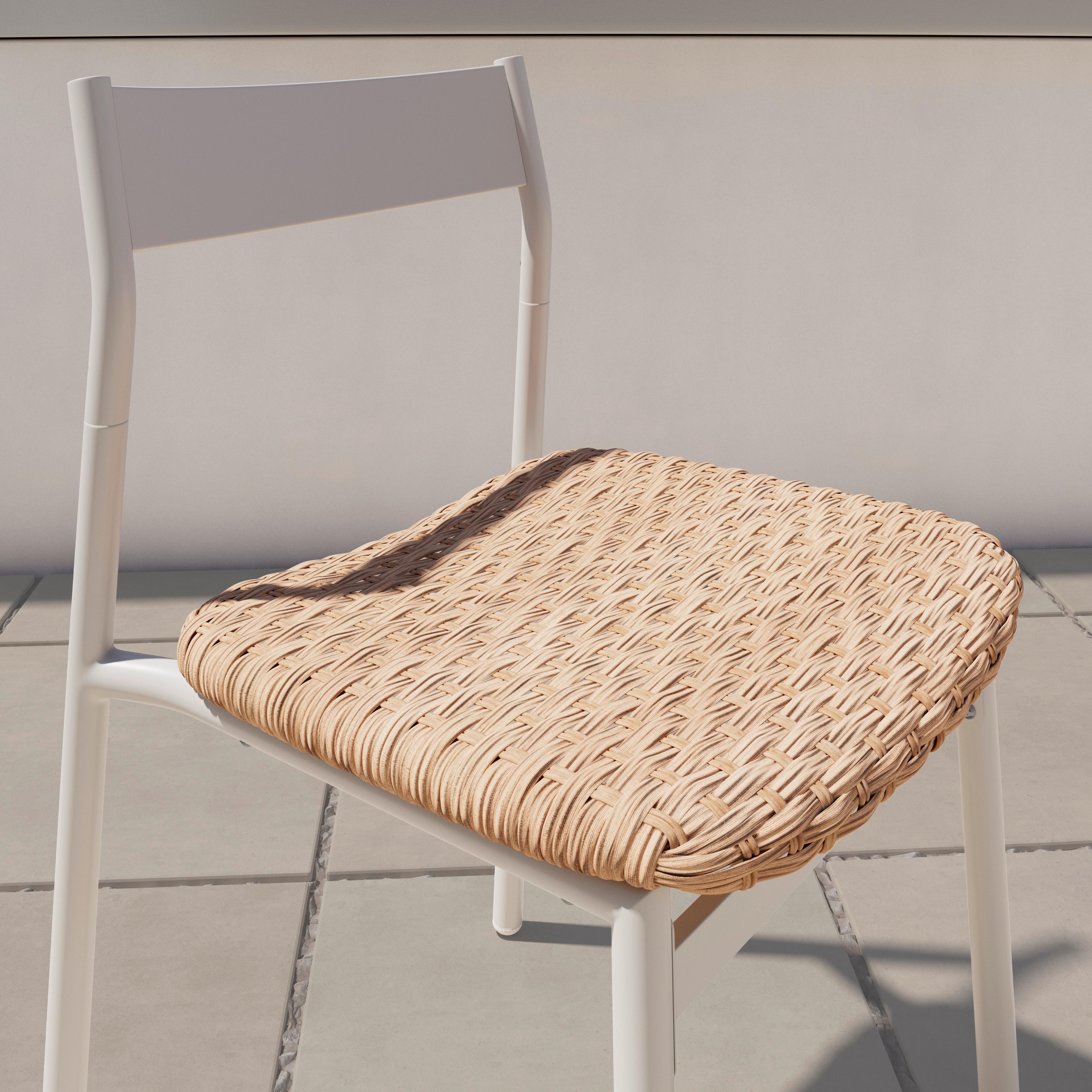 BALKONGMÖBLER SET MONI - beige/naturfärgad, Modern, metall/plast - Mömax