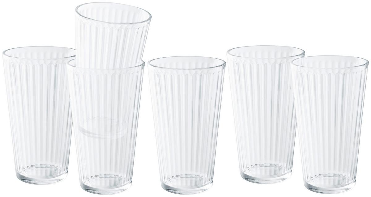 Set de pahare OLE - străveziu, Konventionell, sticlă (6/14,7/8,7cm) - Modern Living