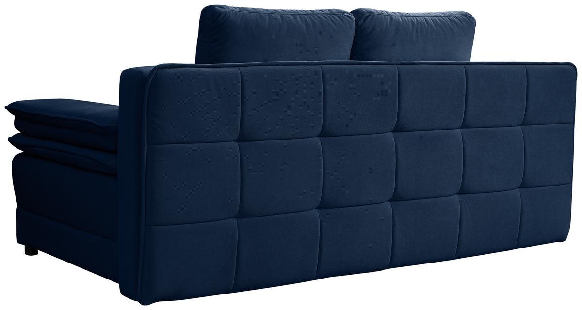 Trosjed Na Razvlačenje Alice - tamno plava/crna, Moderno, tekstil/plastika (202/73-92/105cm) - Modern Living