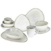 Kombiservice Cloudy in Weiß, 10-teilig - Weiß, Trend, Keramik (34/29,5/36cm) - Creatable