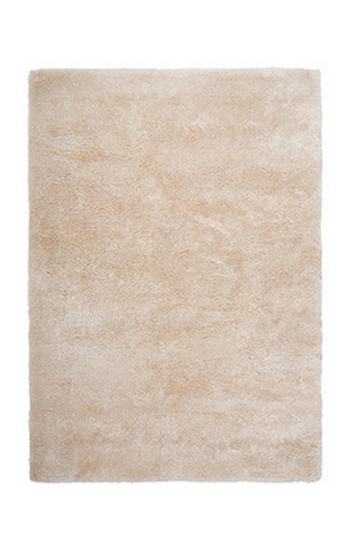 Hochflorteppich my Curacao Creme ca. 80x150cm - Creme, KONVENTIONELL, Textil (80/150cm) - Obsession