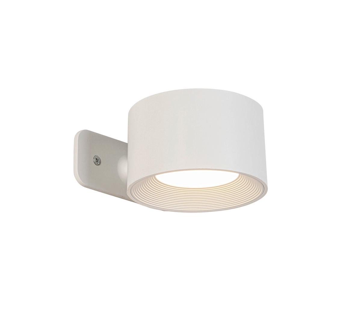 KINKIET AKUMULATOROWY SPOT - biały, Basics, tworzywo sztuczne/metal (9,2/8/4,5cm) - Novel