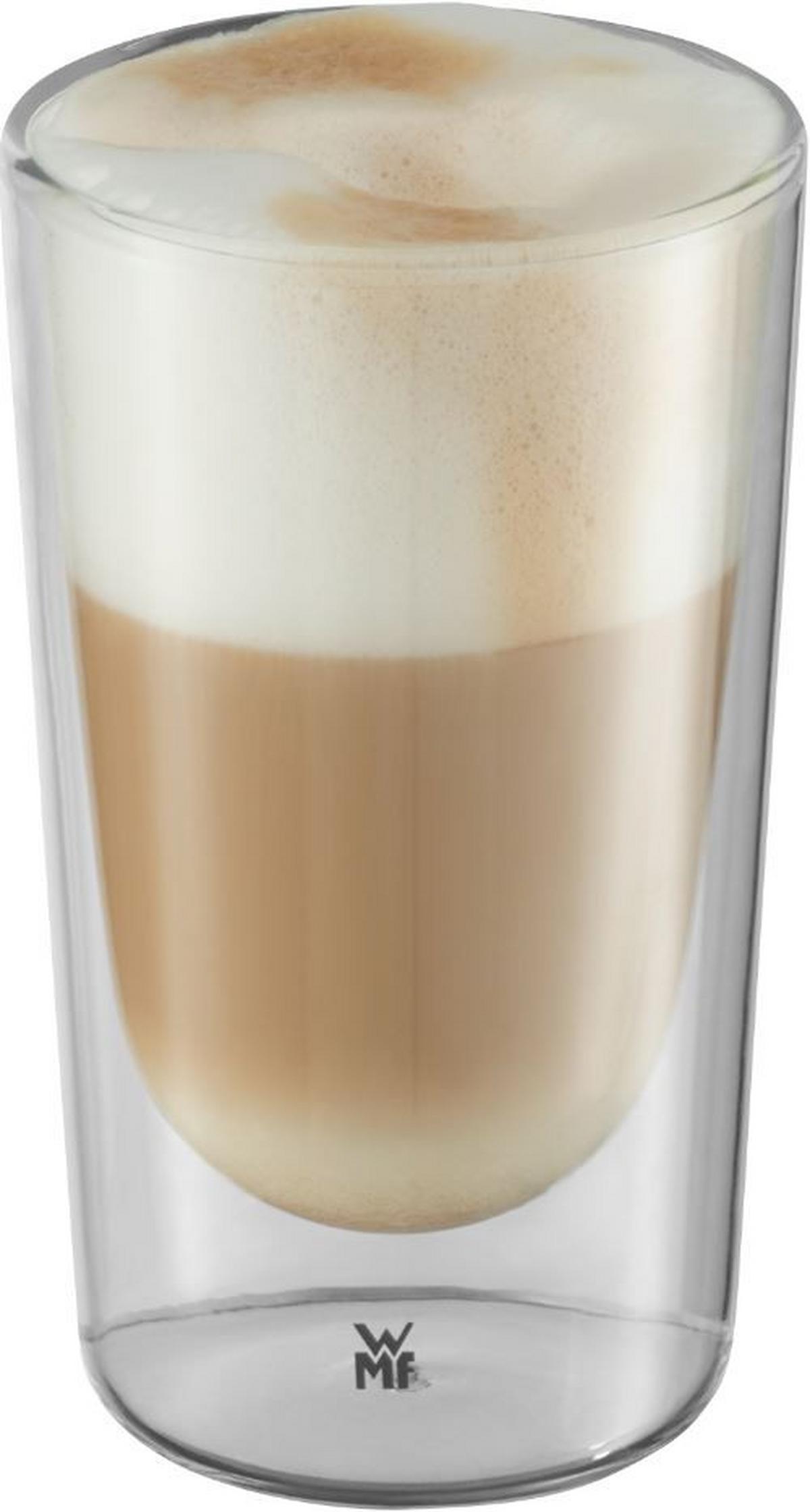 ZESTAW DO LATTE MACCHIATO 0951732000 - przejrzysty, Design, szkło (270ml) - WMF