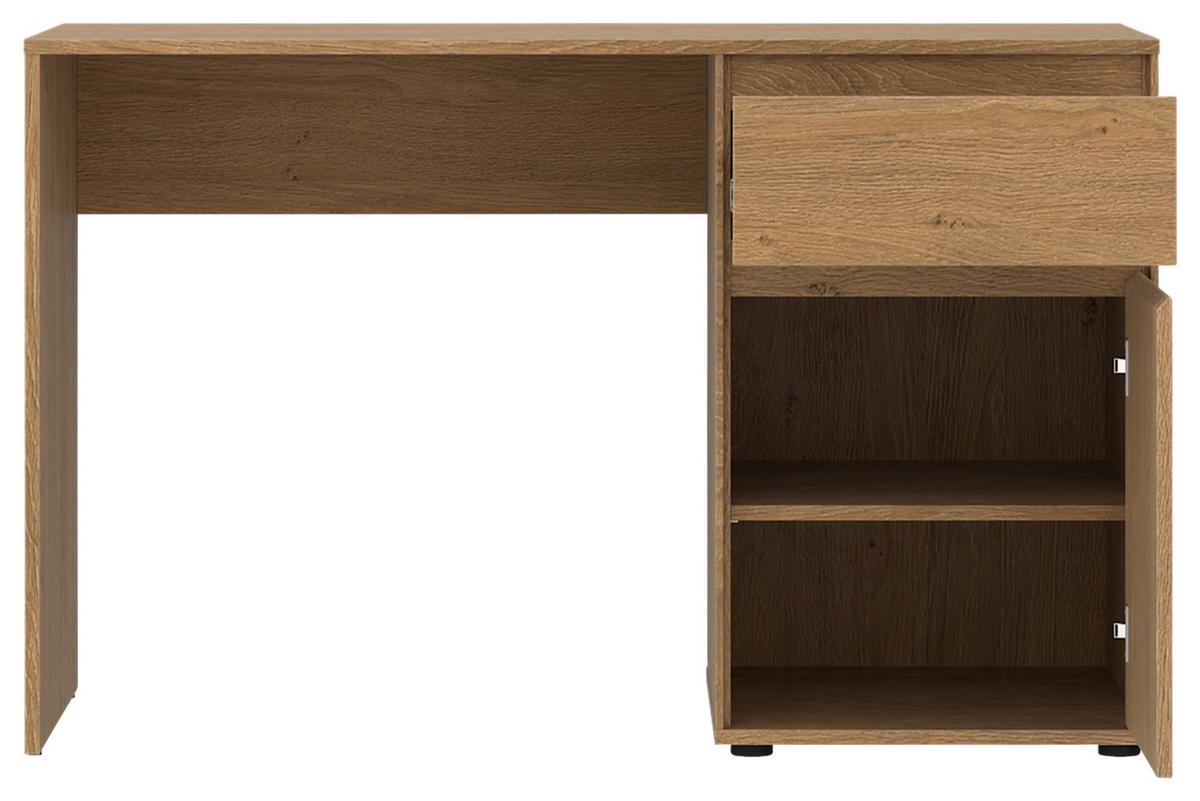 Radni Stol Calzado - boje hrasta, Moderno, drvni materijal (120/76/60cm) - Modern Living