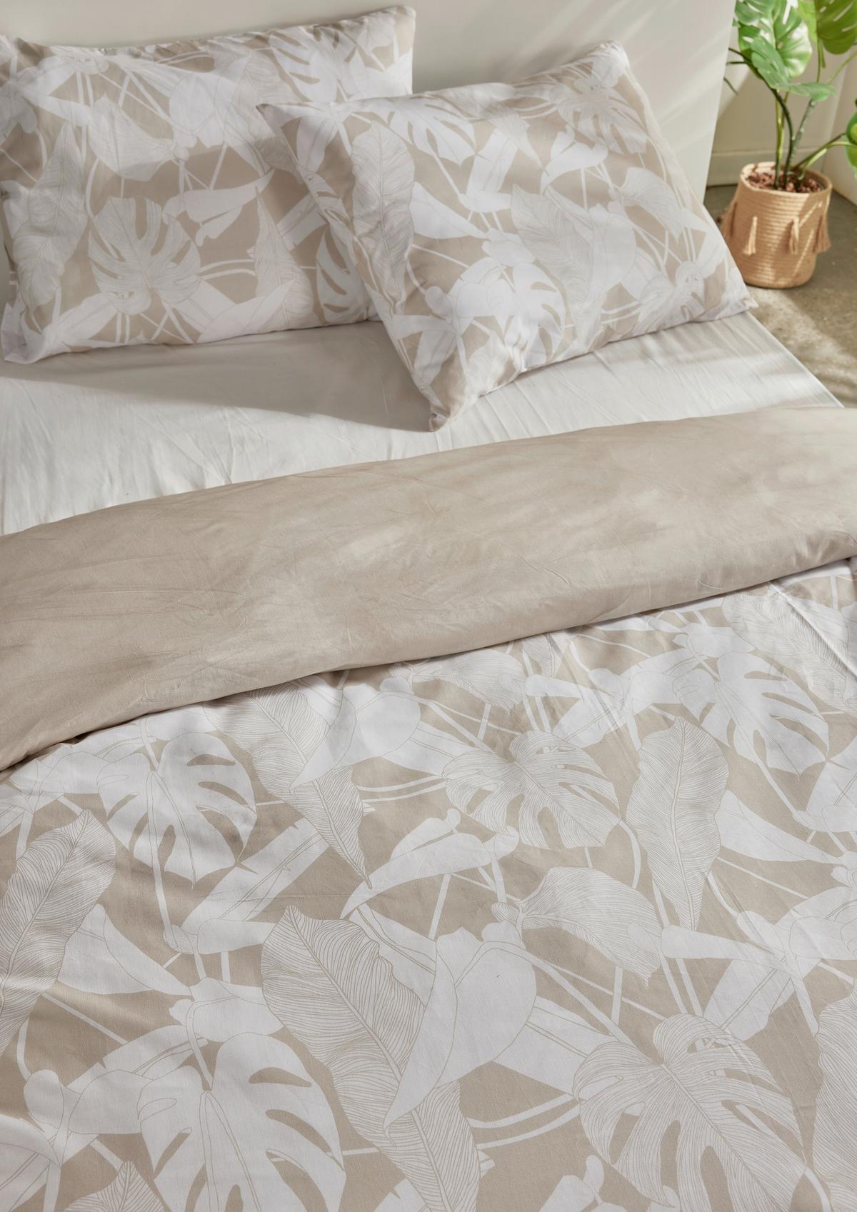 Posteljnina Sunshine - svetlo rjava, Moderno, tekstil (200/200cm)