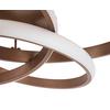 LED-TAKLAMPA ANTOR - cappuccino, Modern, metall/plast (52/15/49,5cm) - Premium Living