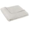 SERVIETTE DE DOUCHE LUISE - couleur argent, KONVENTIONELL, textile (70/140cm) - Modern Living
