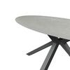 UTEBORD BARI - antracit, Modern, metall/glas (200/100/75cm) - Mömax