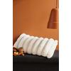 Krznena Blazina Moka Cushion Cream - bela, tekstil (30/60cm)