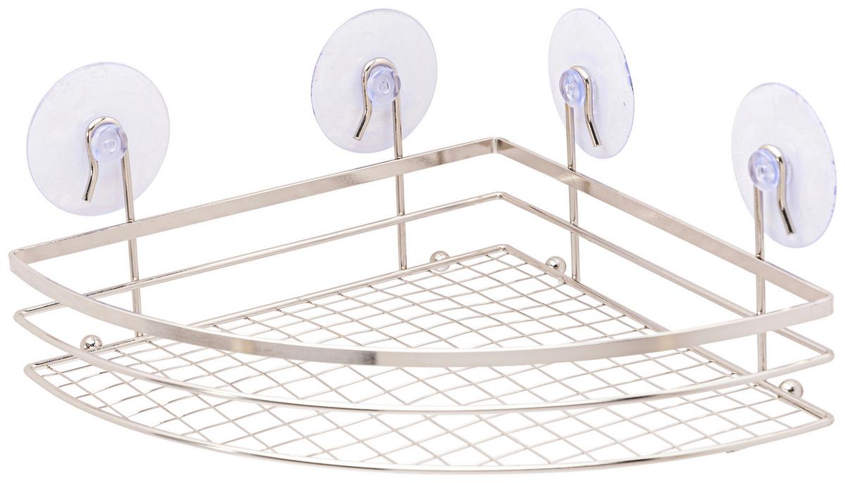 Regal Za Tuš Nizza - boje kroma, Konvencionalno, metal (27,5/8,5/20cm) - Ondega