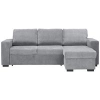 Sarokkanapé Tamara - szürke, Design, textil (244/157cm) - Mömax