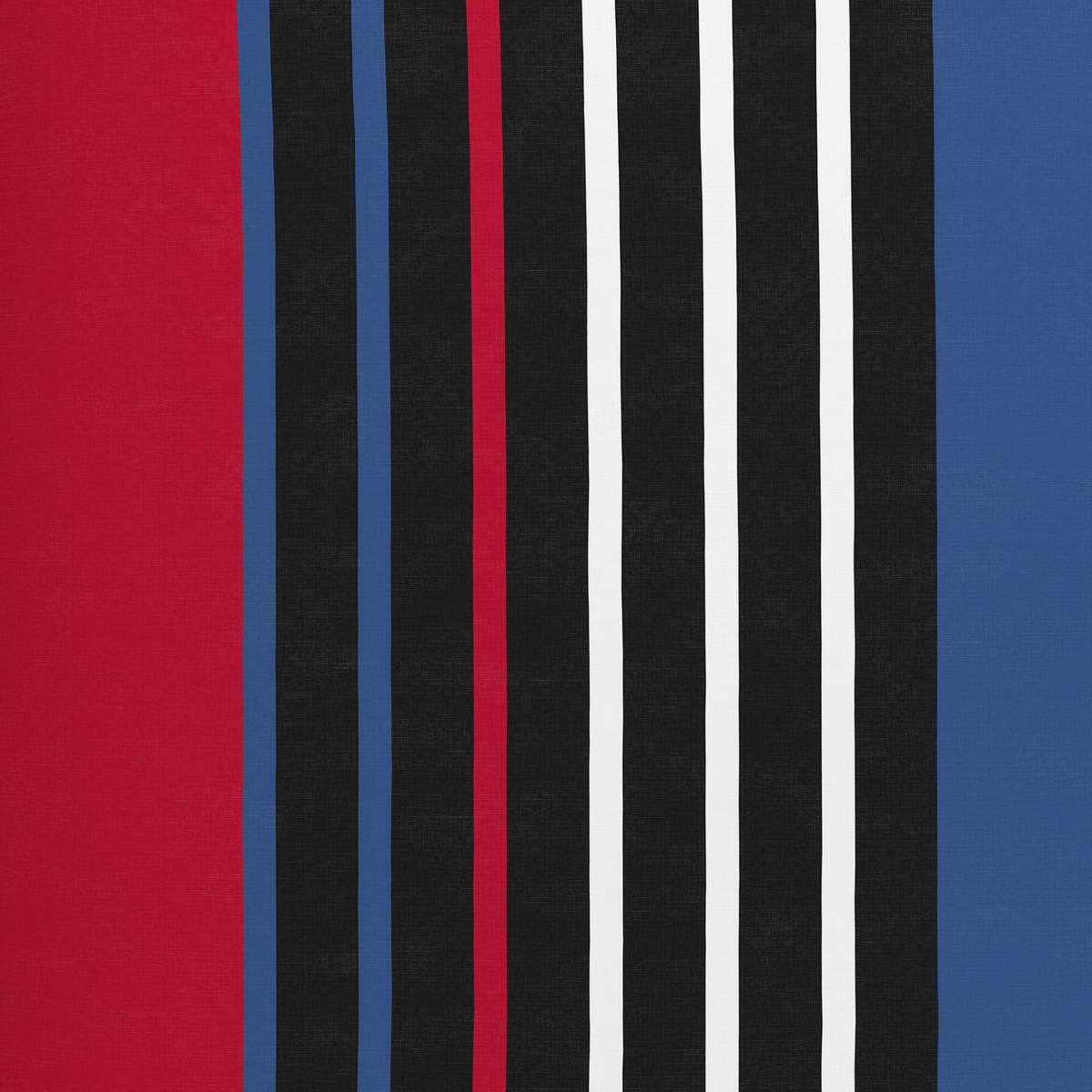 Posteljina Anton 140x200/60x80 Cm - plava/crvena, Konvencionalno, tekstil (140/200cm) - Modern Living