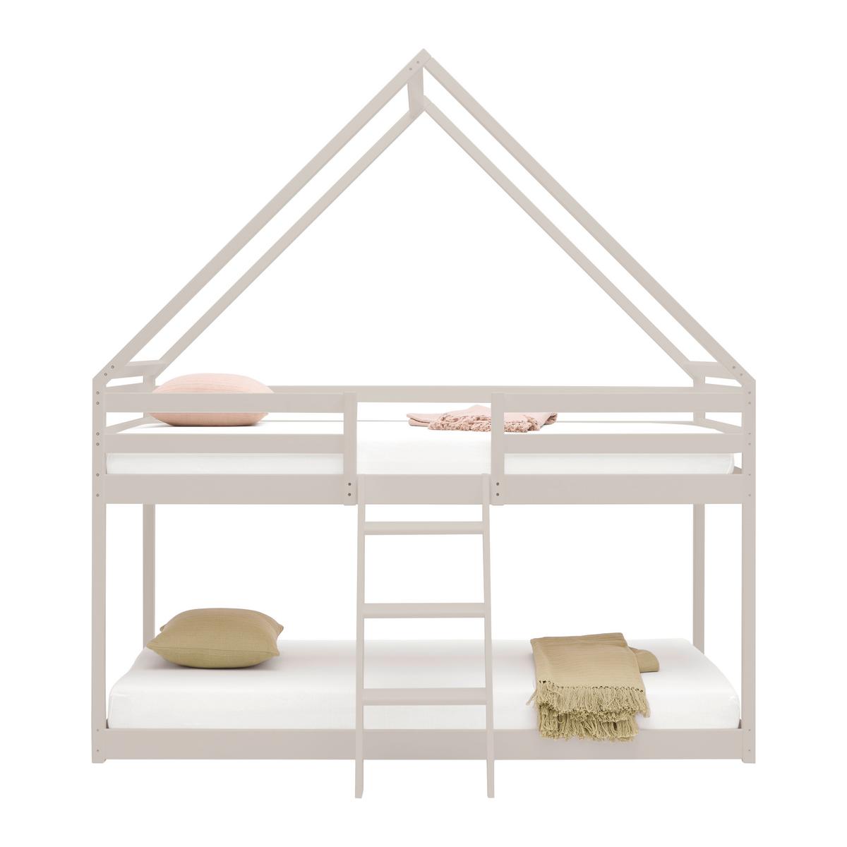 Etagenbett Sweet Kaschmir ca. 90x200cm - Kaschmir/Birkefarben, LIFESTYLE, Holz/Holzwerkstoff (97/224/208cm) - Mömax