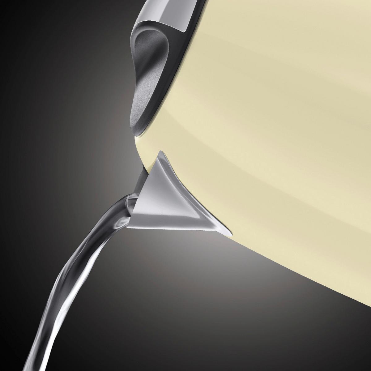 Vízforraló Russell Hobbs Colours Plus+ - krémszínű, Modern, műanyag - Russell Hobbs