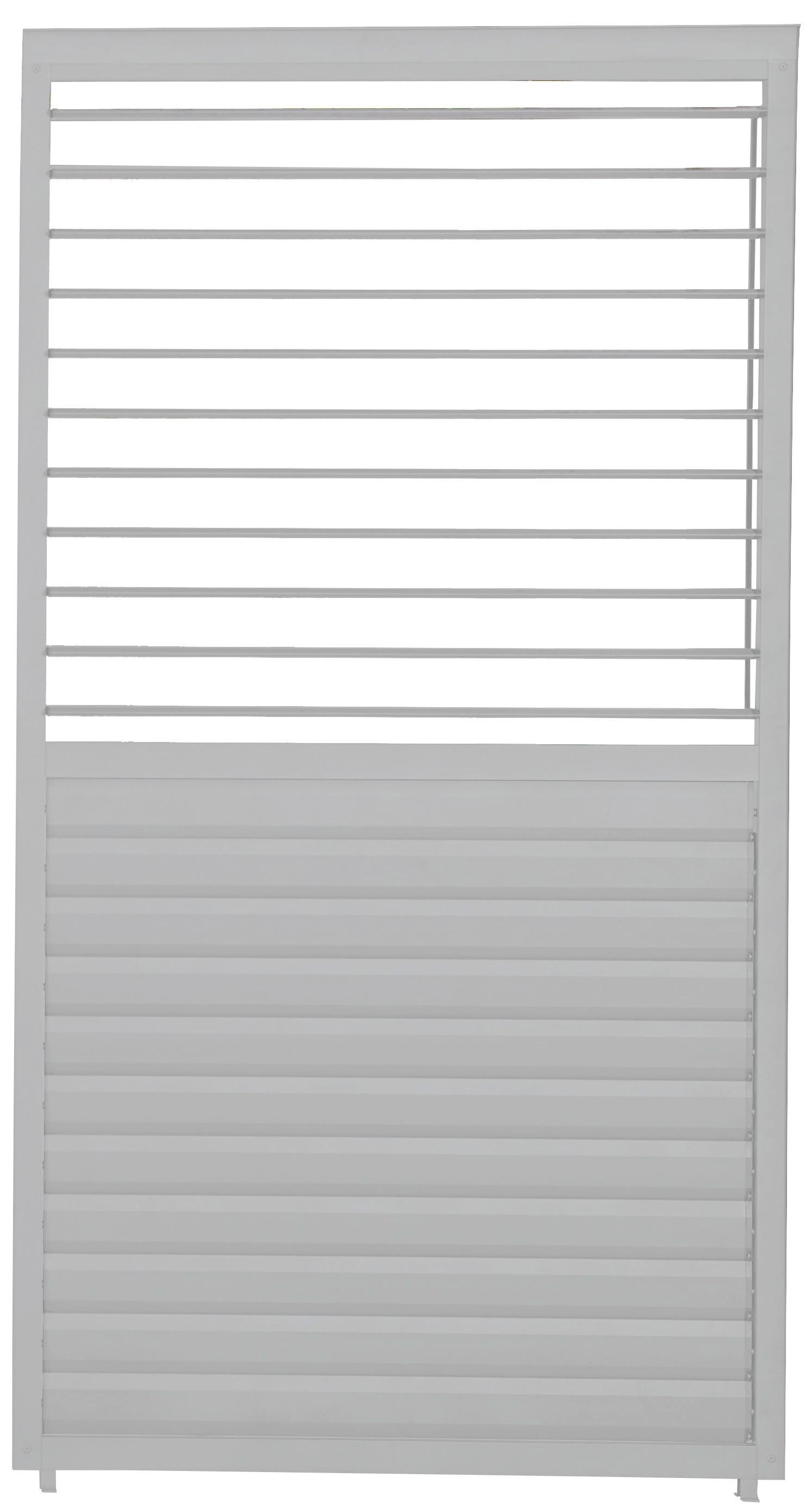 PERGOLA 111 SHUTTER WALL WEIß 123 - Basics (123/240/10cm) - Gardenson