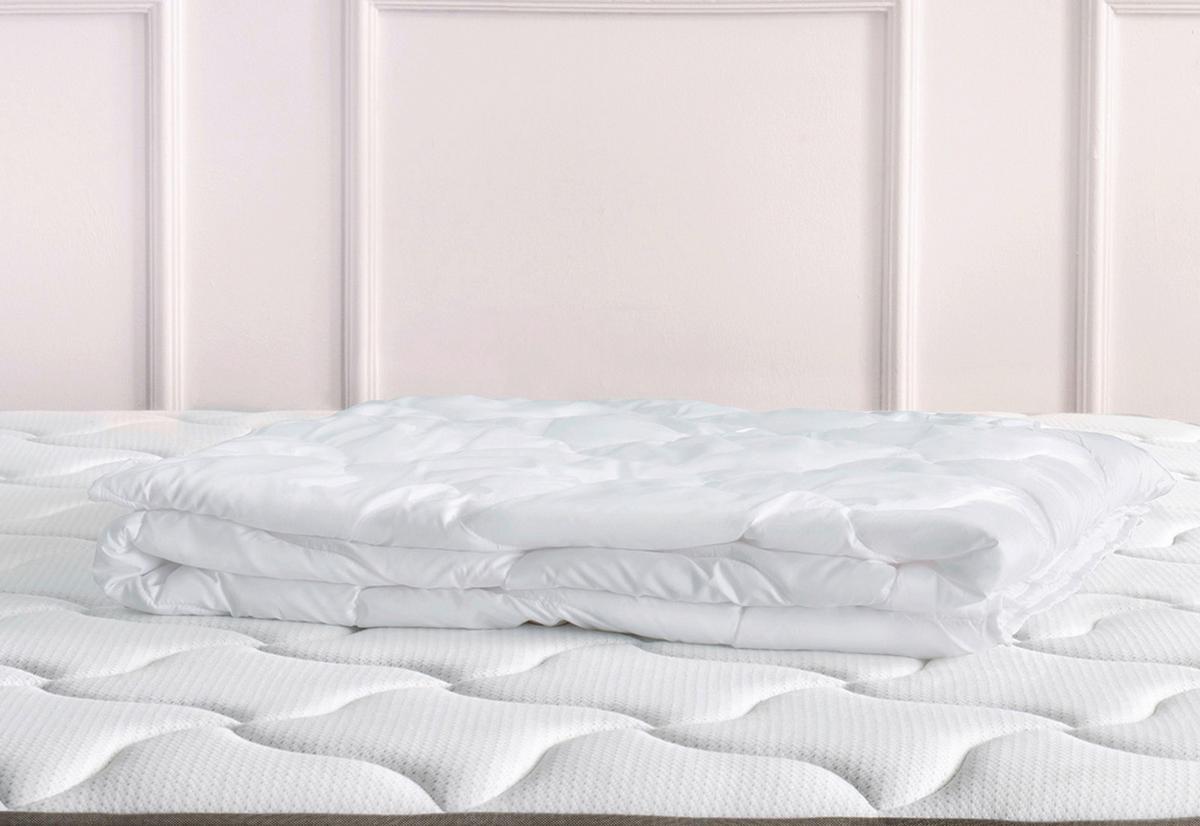 Bettdecke Handy ca. 200x200x25 cm Weiß - Weiß, Basics, Textil (200/200/25cm) - Yatas