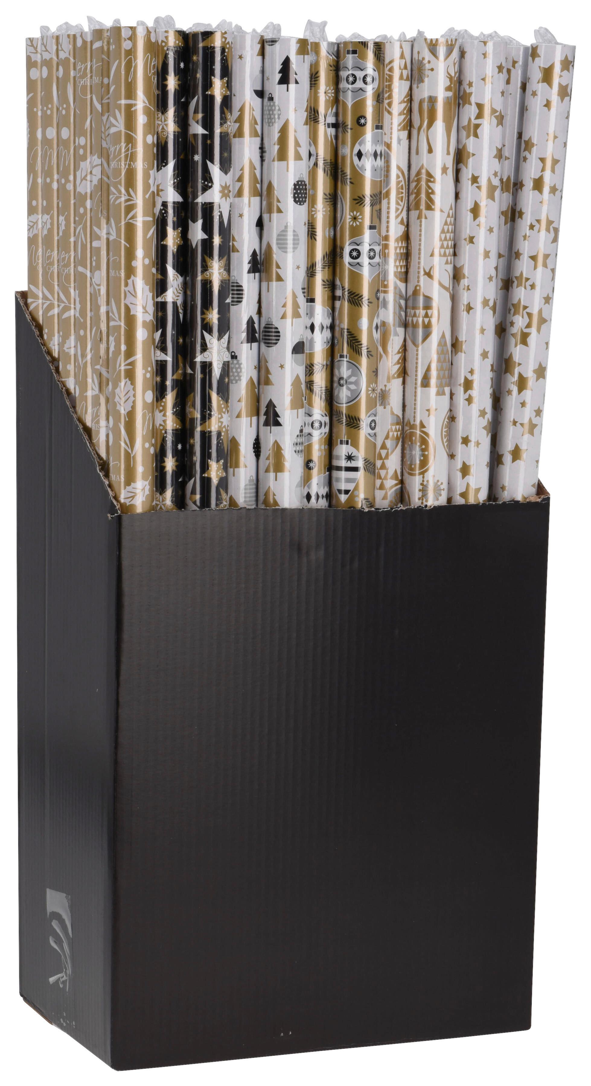 Geschenkpapier STARS - Multicolor, Papier (200cm)