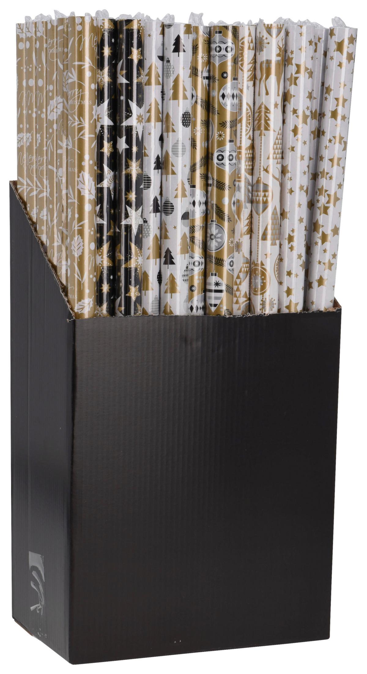 Geschenkpapier STARS - Multicolor, Papier (200cm)