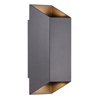 KINKIET ZEWNĘTRZNY 2218221003 NICO SQUARE - czarny, Design, metal (8/23.5/9.5cm) - Nordlux