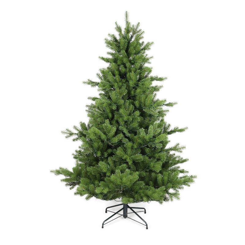 CHOINKA 50000246 - zielony, Basics, tworzywo sztuczne (125/180cm) - X-Mas