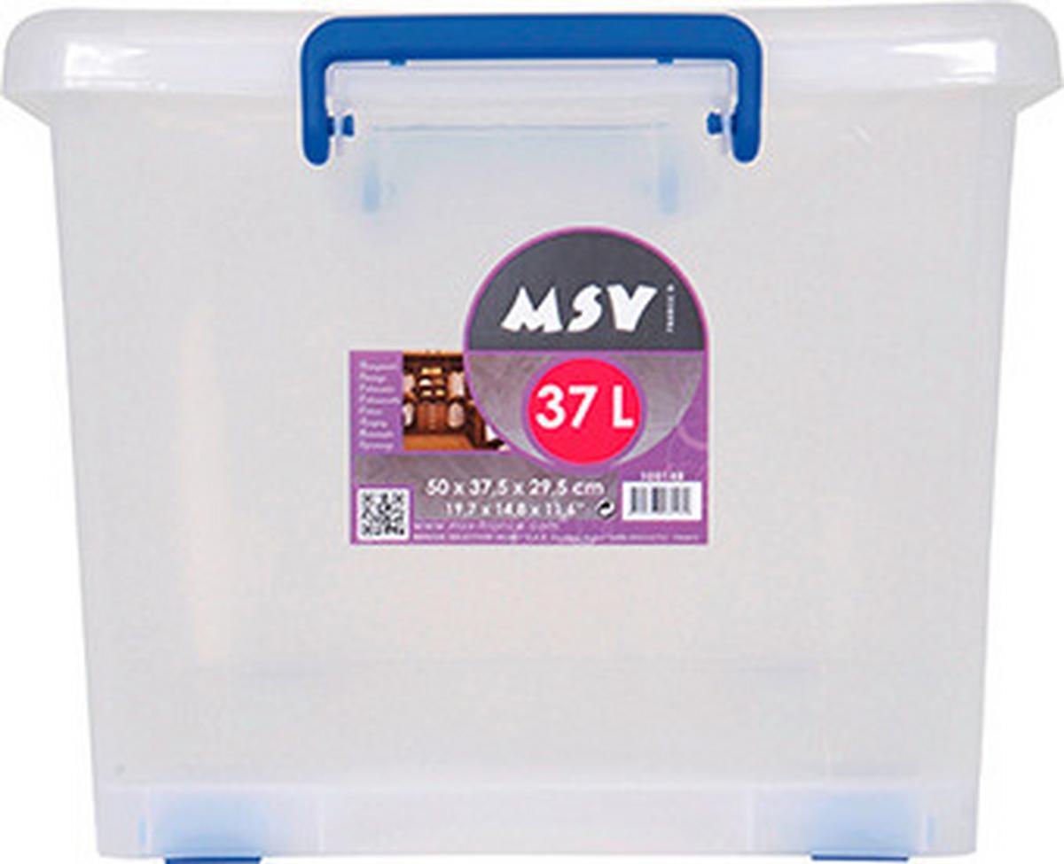 Aufbewahrungsbox 100148 - Transparent, Basics, Kunststoff (50/29.5/37.5cm) - Spirella