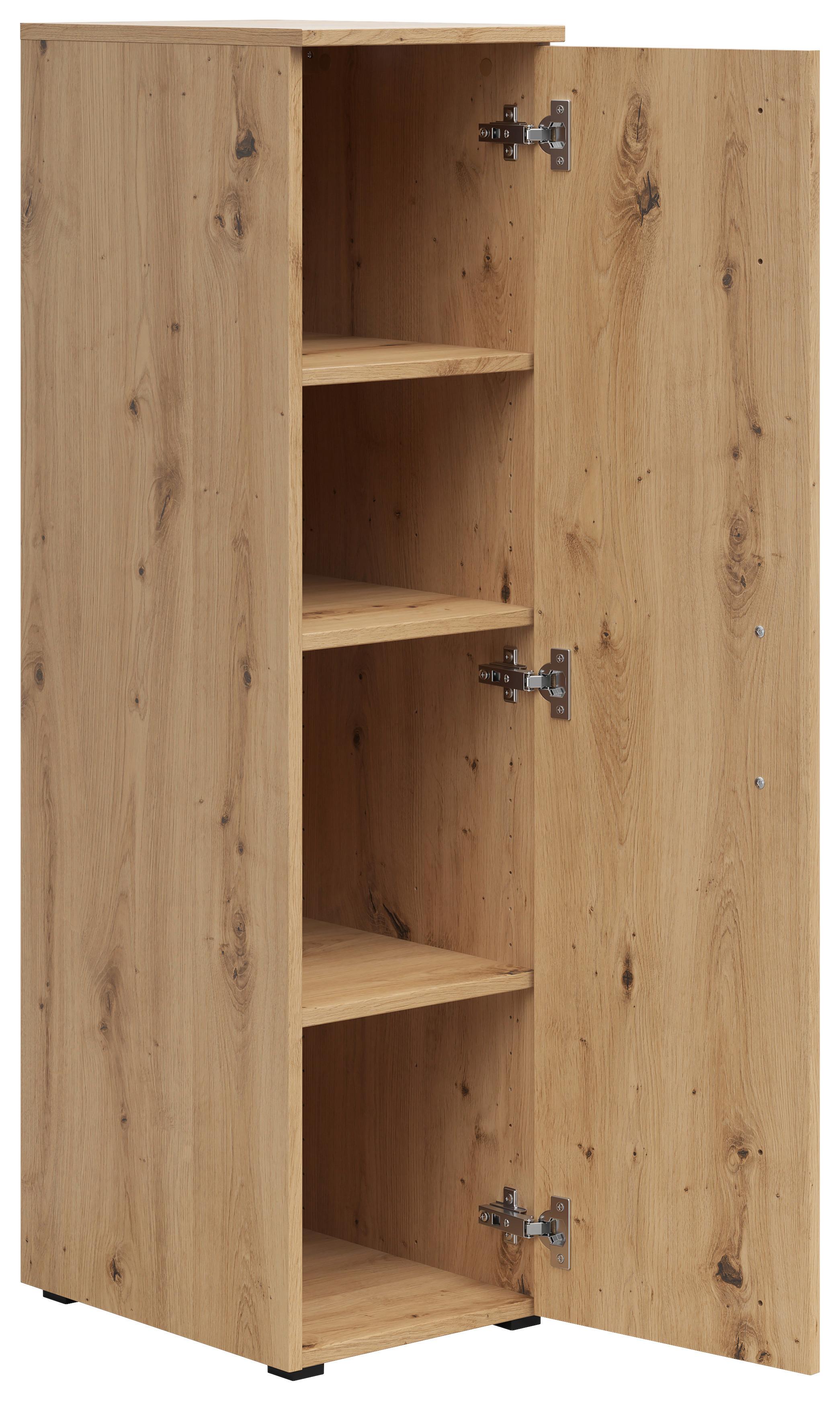 Dulap MULTI - stejar Artisan, Modern, material pe bază de lemn (30/115/40cm) - Modern Living