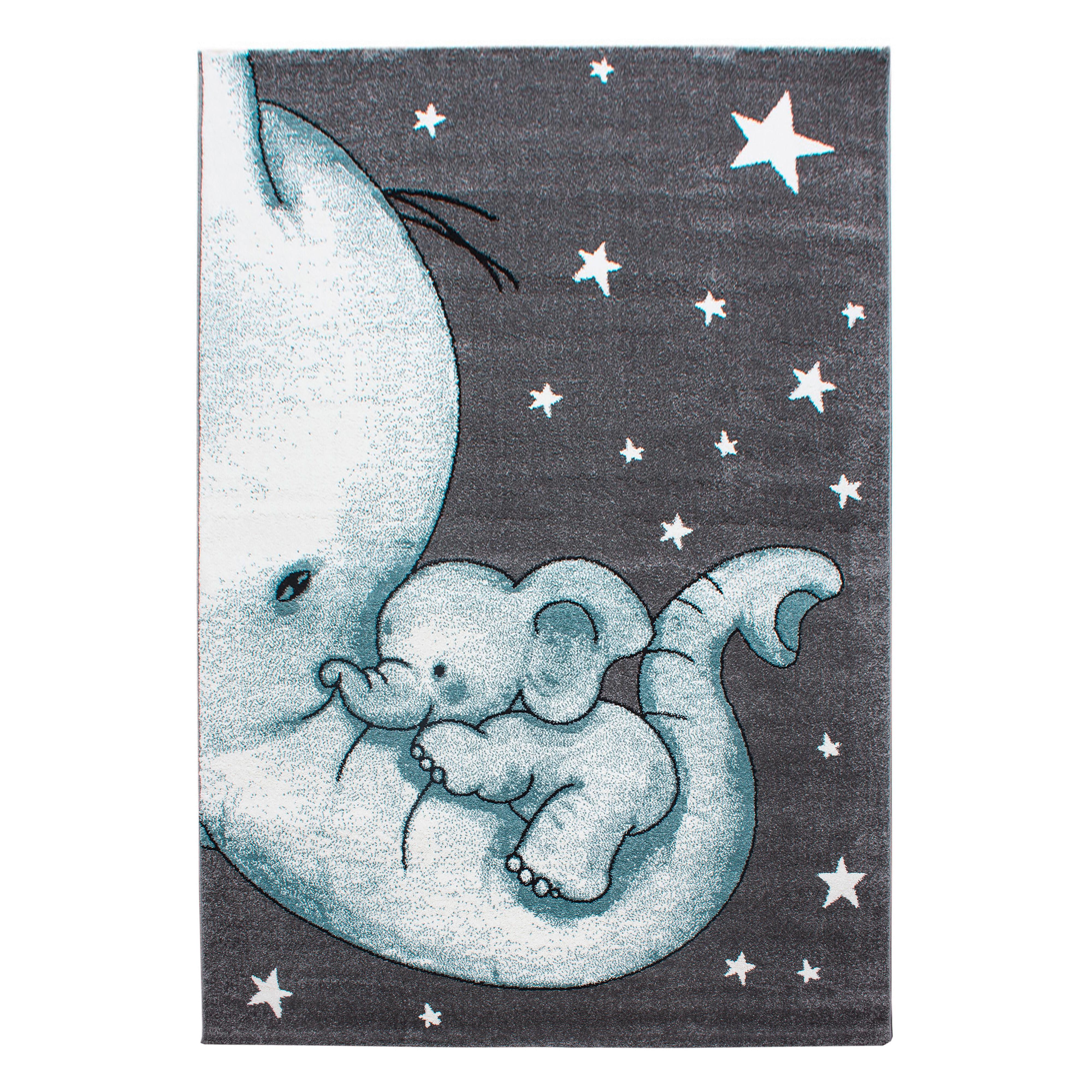 Kinderteppich Kids Blau ca. 200x290cm - Blau, Trend, Textil (200/290cm) - Ben'n'jen