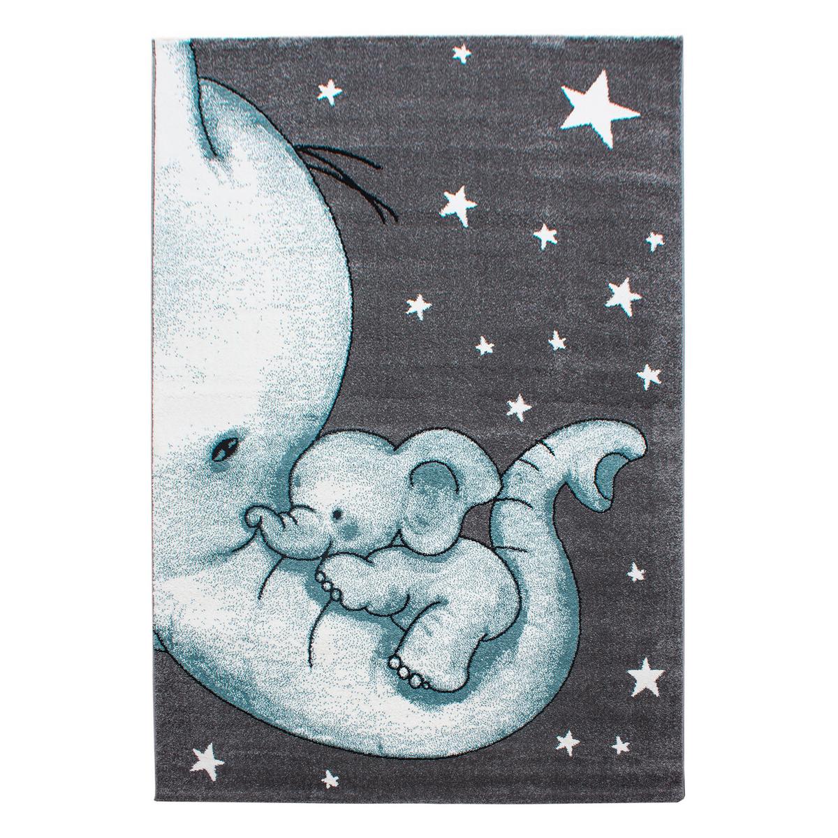 Kinderteppich Kids Blau ca. 200x290cm - Blau, Trend, Textil (200/290cm) - Ben'n'jen