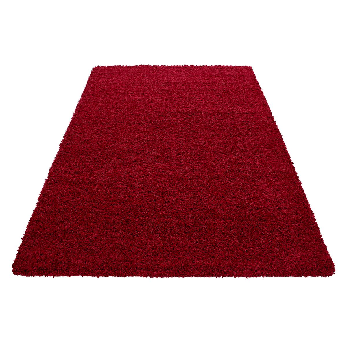 Hochflorteppich Dream Rot ca. 200x290cm - Rot, KONVENTIONELL, Textil (200/290cm) - Novel