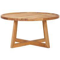 STOLIK KAWOWY GÖTHEBURG - kolor dębowy, Trend, drewno (80/80/40cm) - Linea Natura