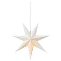 Dekostern Gisel Weiß max. 25 Watt - Weiß, Basics, Papier (20/75/75cm) - Markslöjd